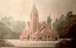 Ontwerp.
<br/>
Archief Stichting Vrienden van de Spieghelkerk, jaren 20